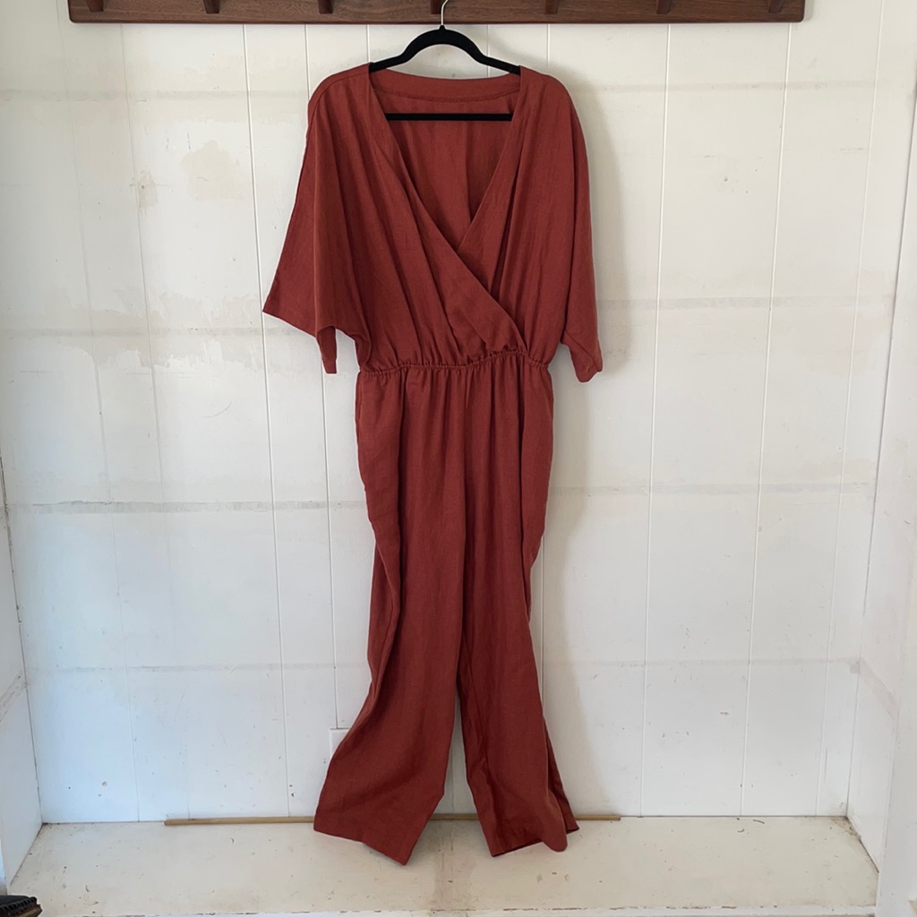 100 Linen Brand New Jumpsuit